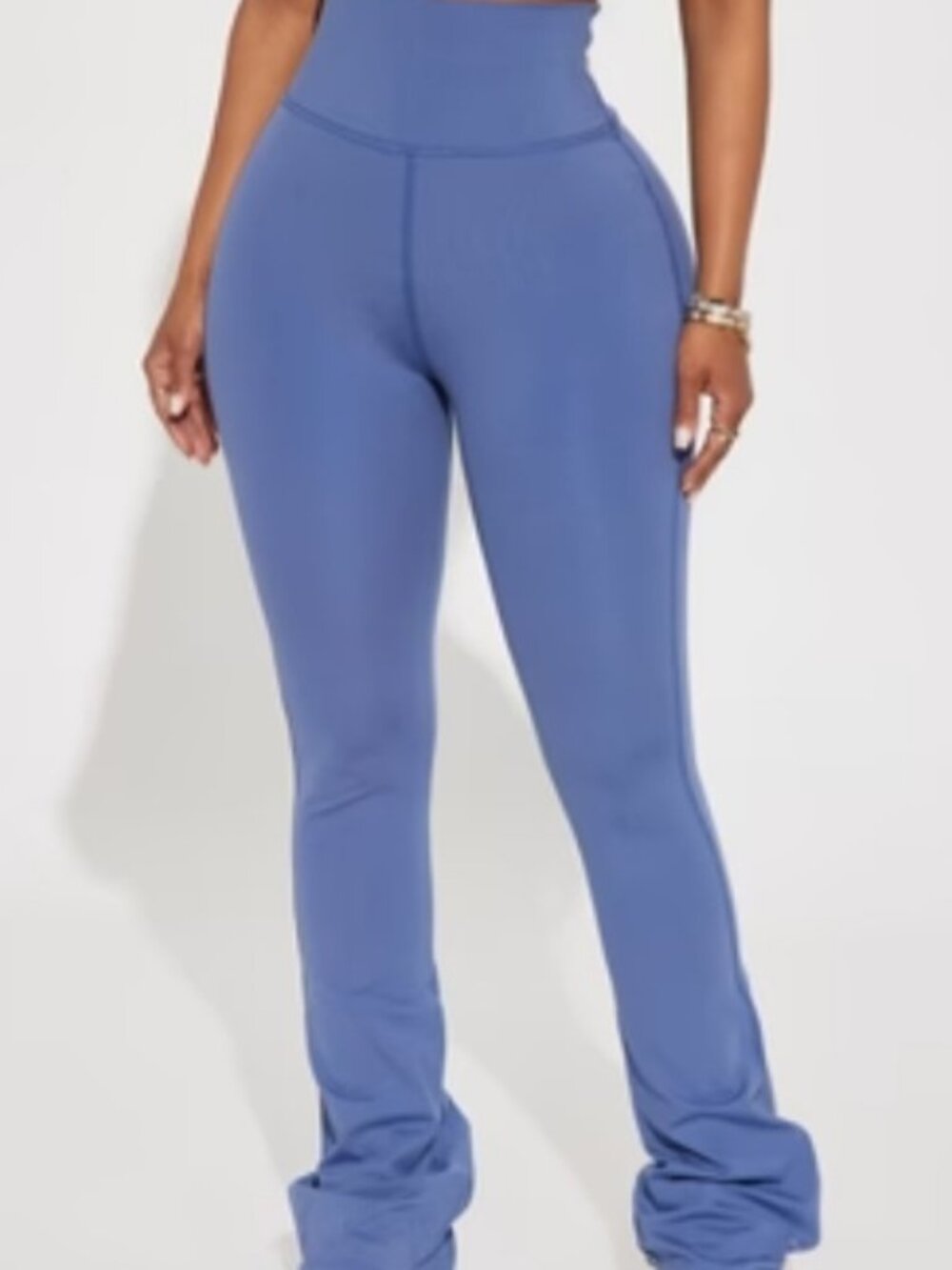 Really snatched leggings in clay/blue 💎